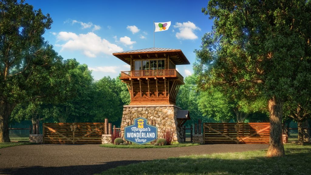 Entry gate to Morgan's Wonderland Camp